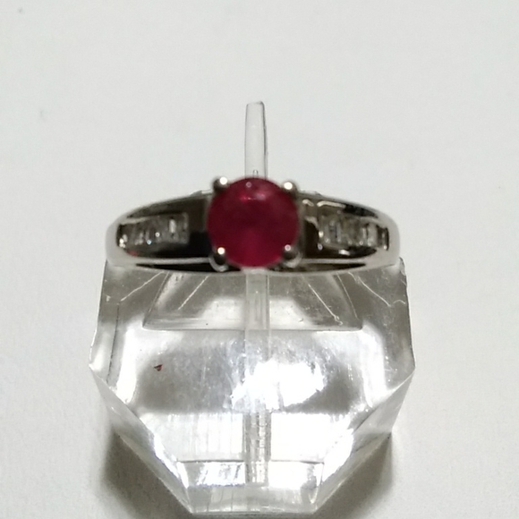 Ruby and Diamond Ring - Picture 4 of 8